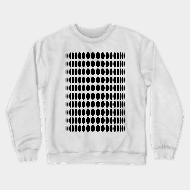 Black dots Crewneck Sweatshirt by robelf